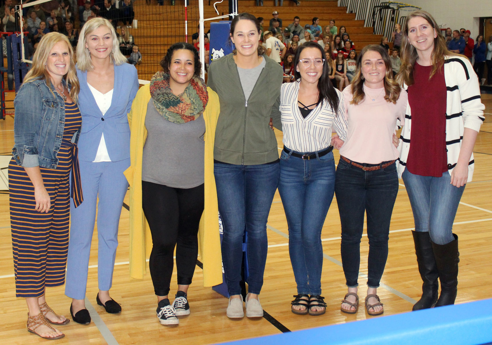 Eau Claire Regis at McDonell volleyball 9-12-19